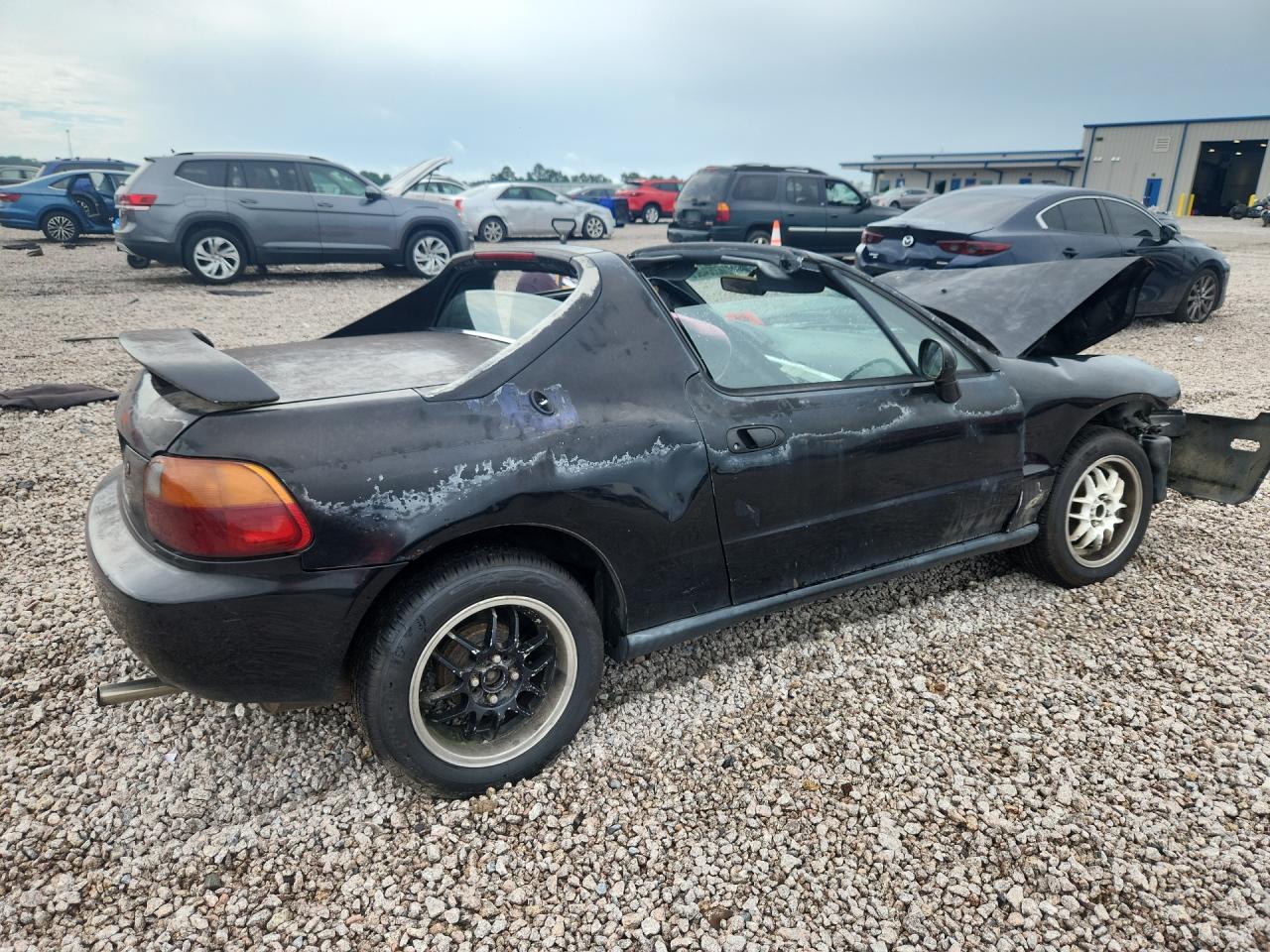 1993 Honda Civic Del Sol S Black vin: JHMEG1141PS010283