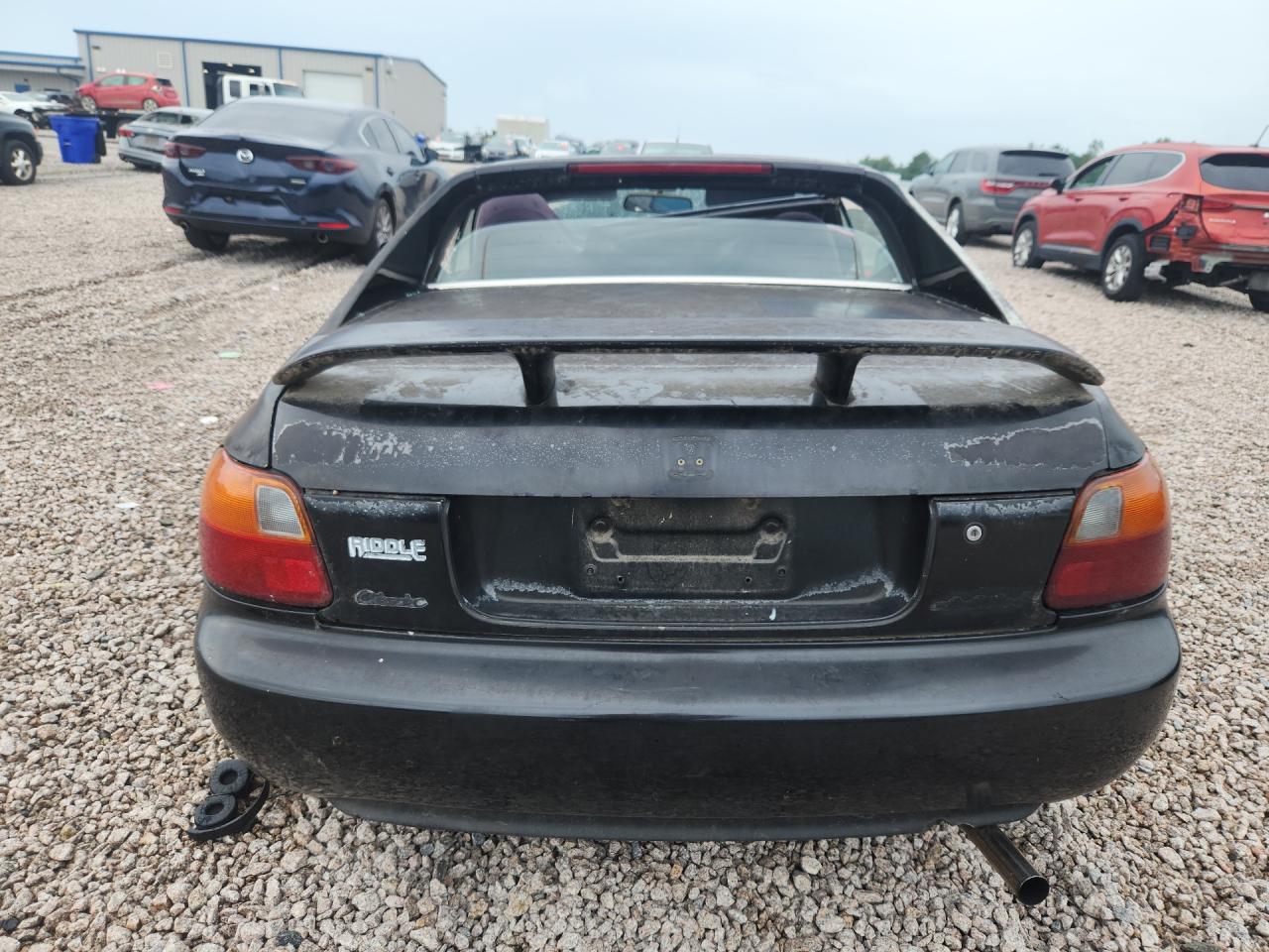 1993 Honda Civic Del Sol S Black vin: JHMEG1141PS010283