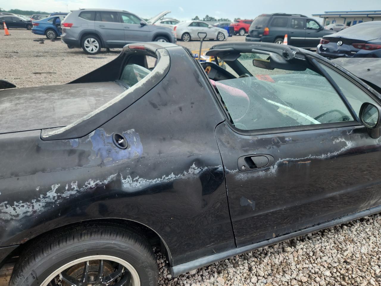 1993 Honda Civic Del Sol S Black vin: JHMEG1141PS010283