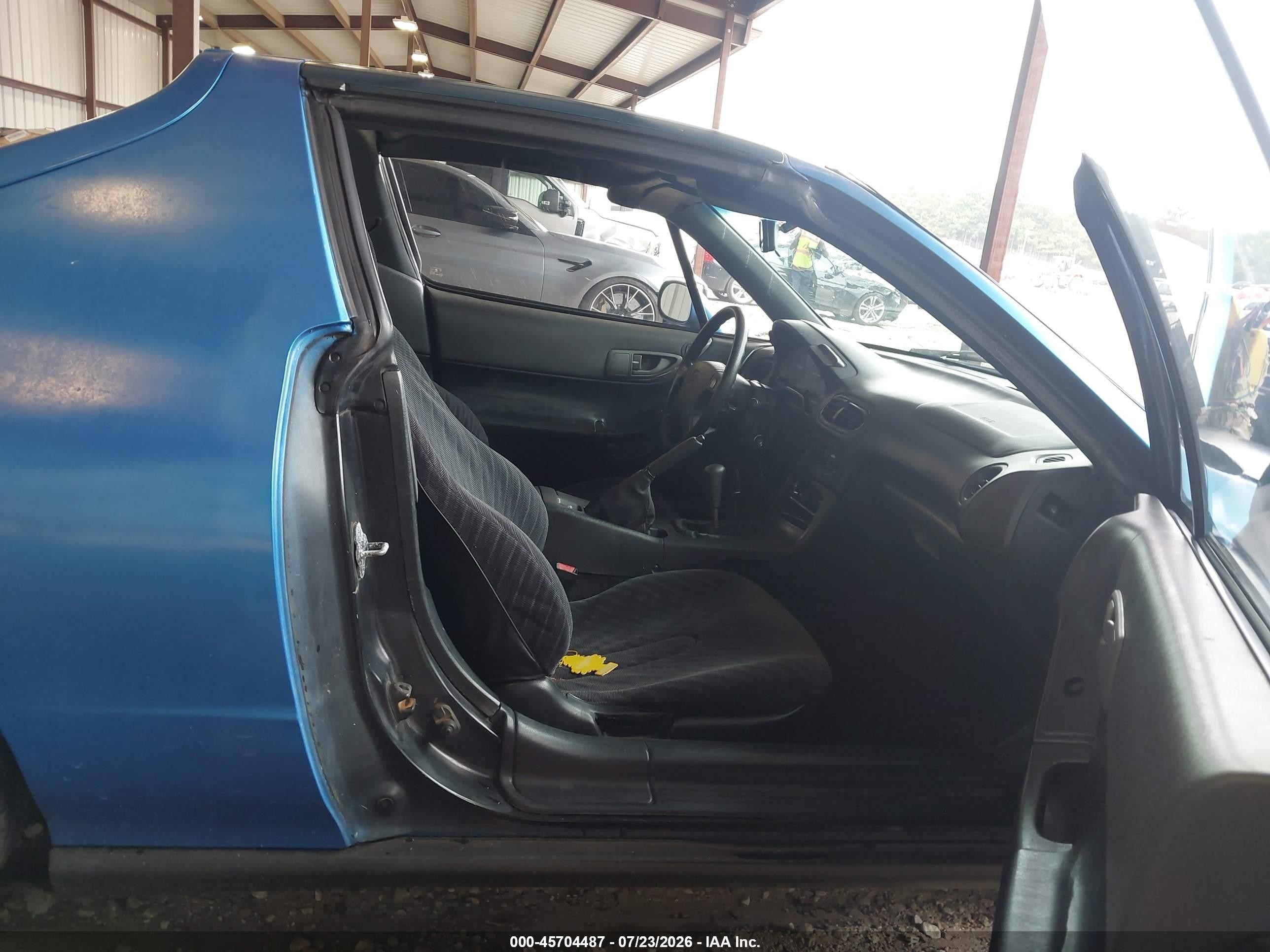 1994 Honda Civic Del Sol S Blue vin: JHMEG1141RS006625