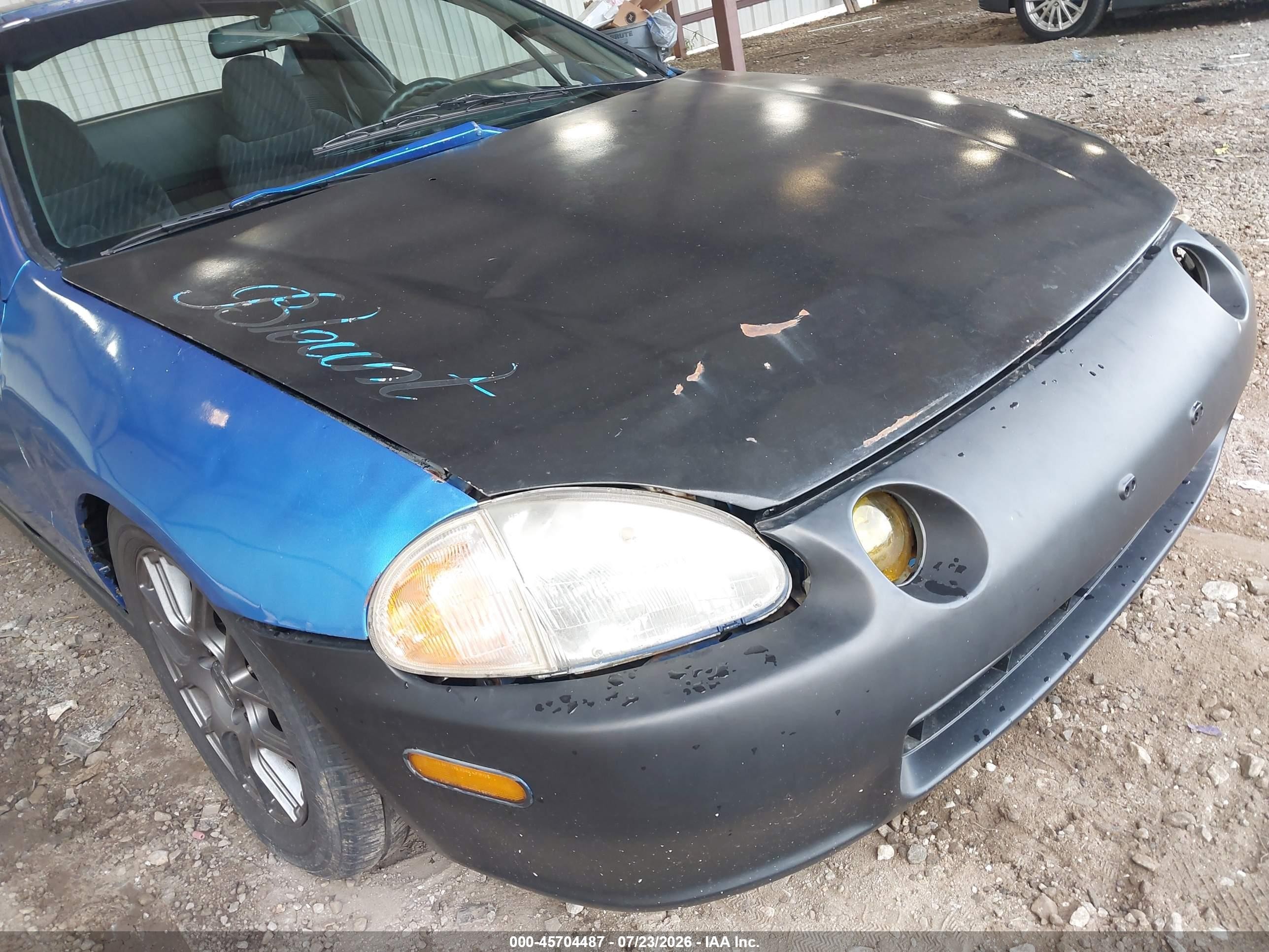 1994 Honda Civic Del Sol S Blue vin: JHMEG1141RS006625