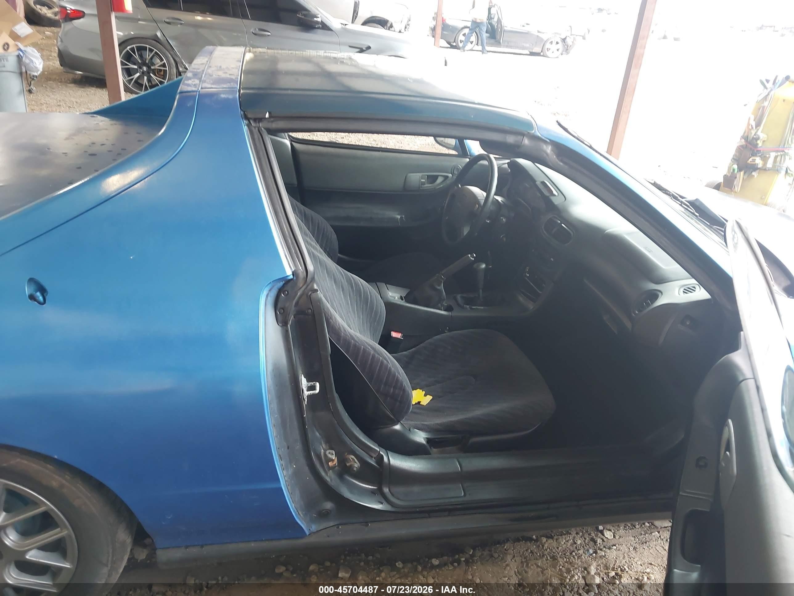1994 Honda Civic Del Sol S Blue vin: JHMEG1141RS006625