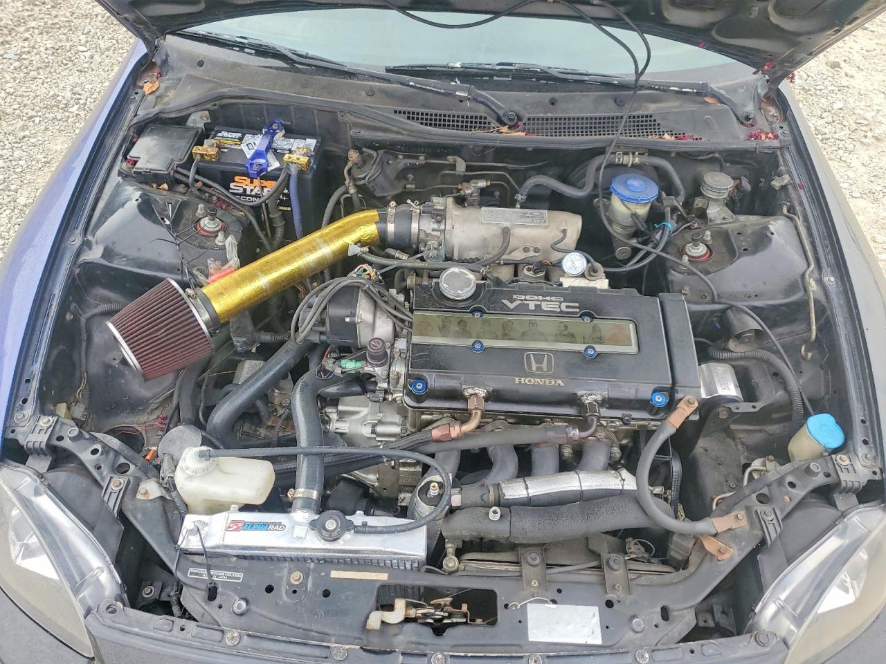 1995 Honda Civic Del Sol S Black vin: JHMEG1143SS003747