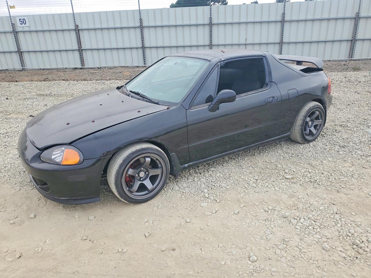 1995 Honda Civic Del Sol S Black vin: JHMEG1143SS003747