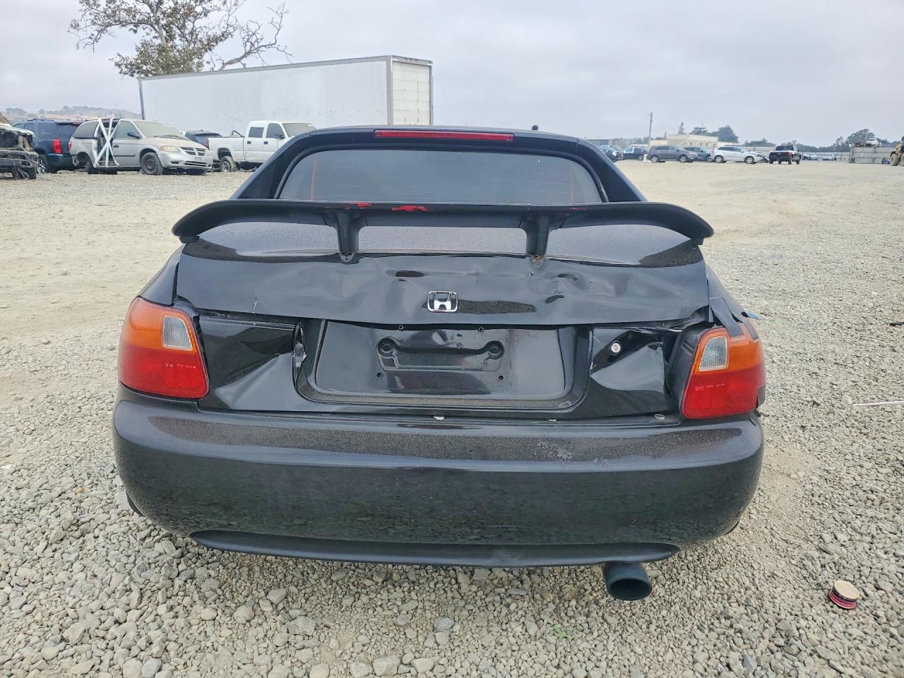 1995 Honda Civic Del Sol S Black vin: JHMEG1143SS003747