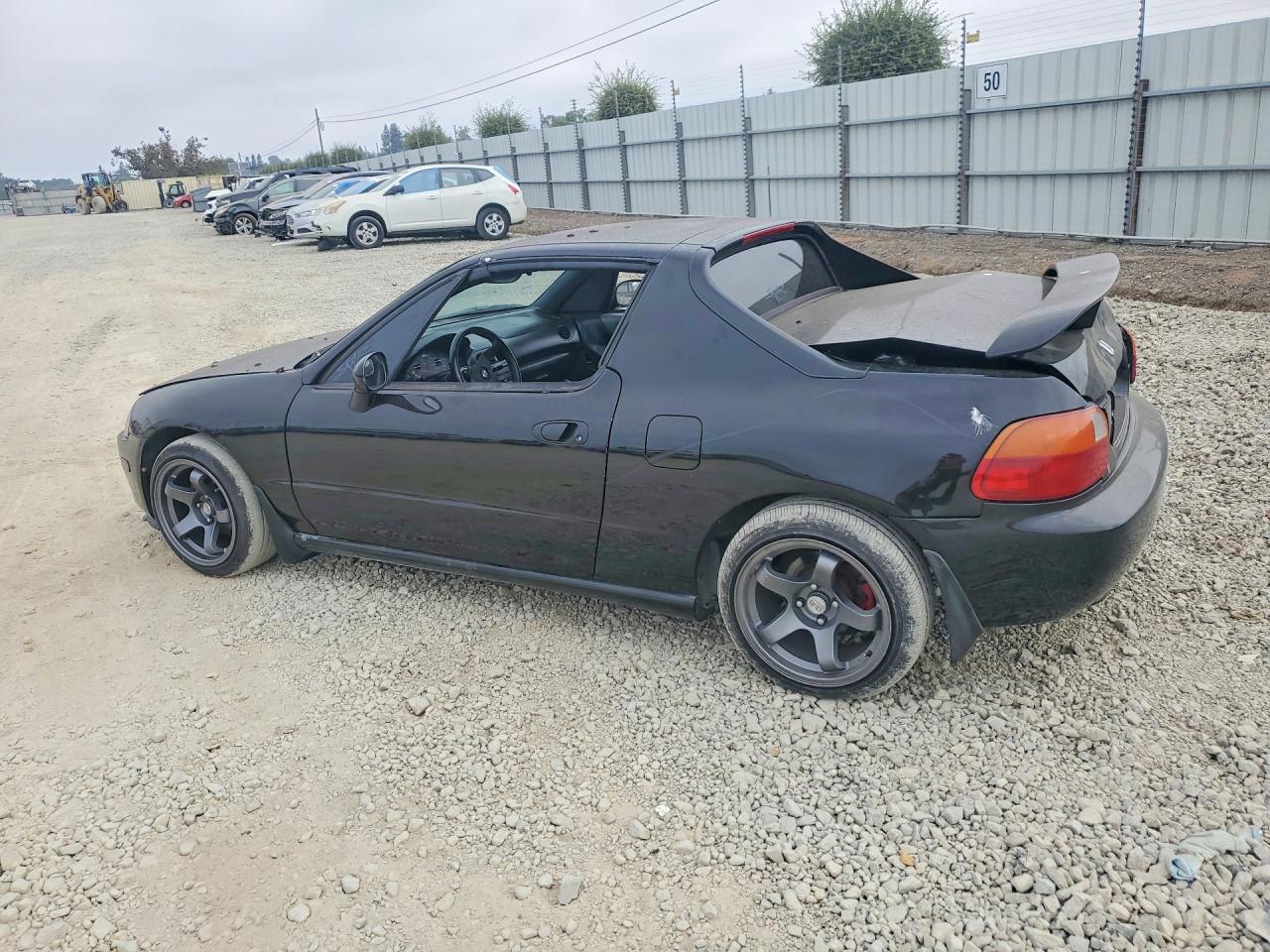 1995 Honda Civic Del Sol S Black vin: JHMEG1143SS003747