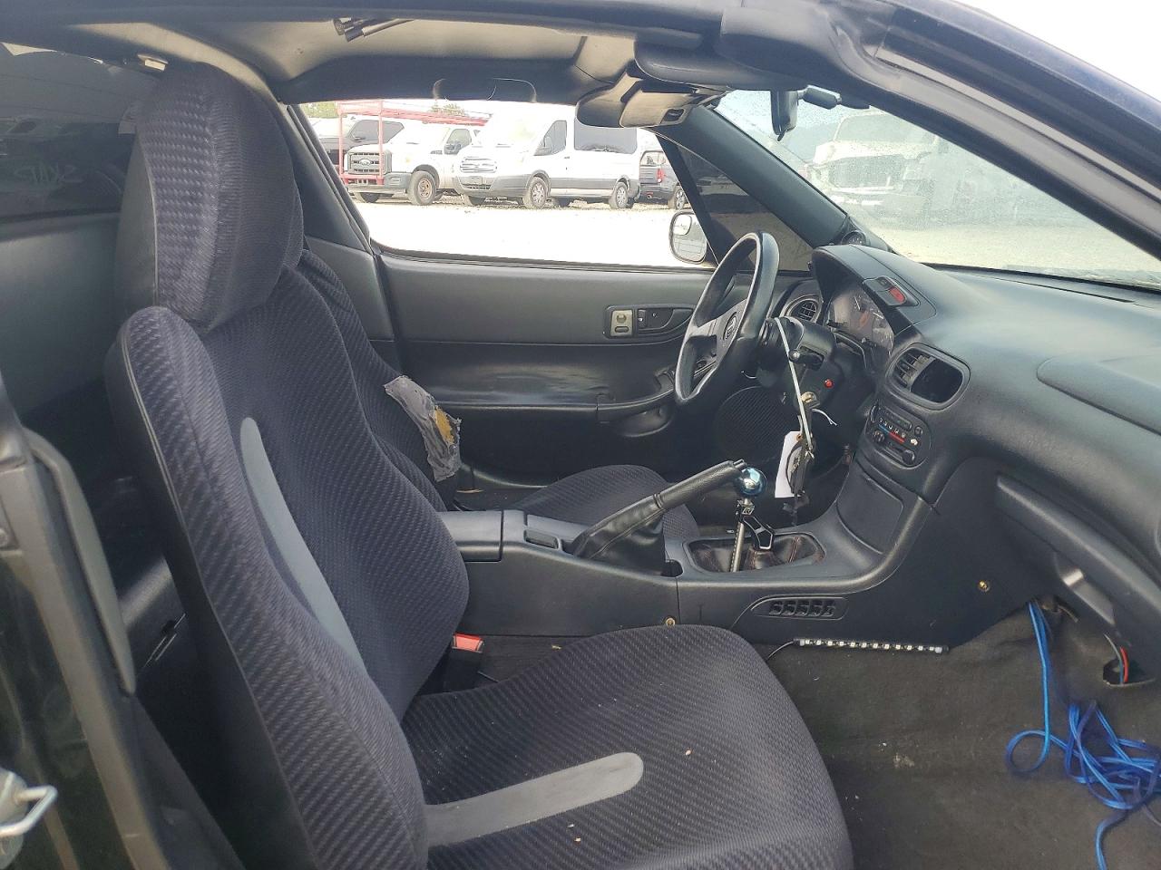 1995 Honda Civic Del Sol S Black vin: JHMEG1143SS003747