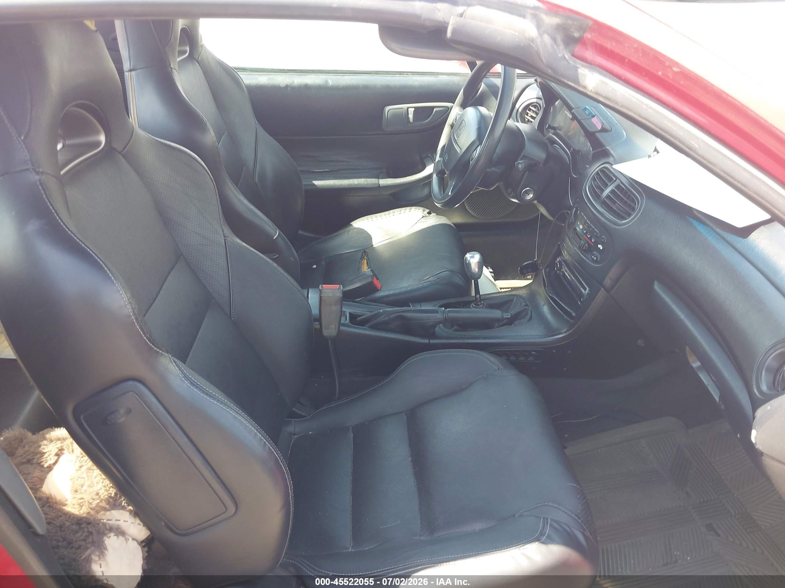 1995 Honda Civic Del Sol S Red vin: JHMEG1143SS005563