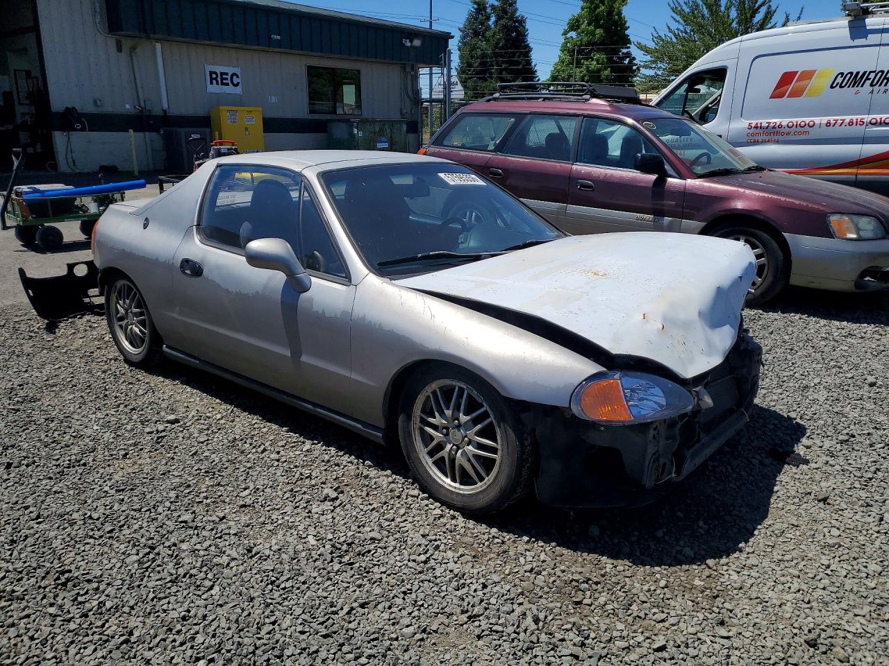 1994 Honda Civic Del Sol S Silver vin: JHMEG1146RS006331
