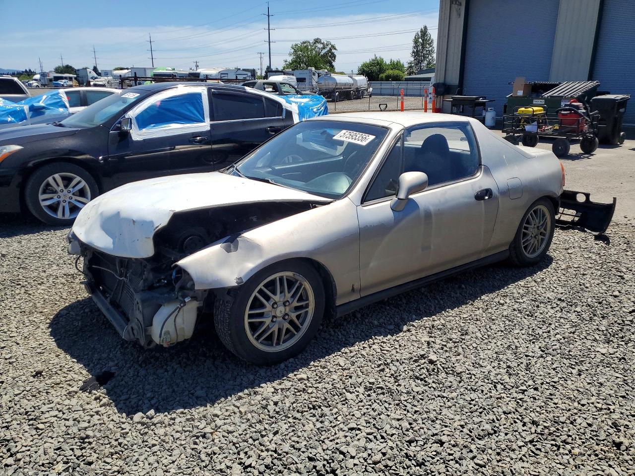 1994 Honda Civic Del Sol S Silver vin: JHMEG1146RS006331