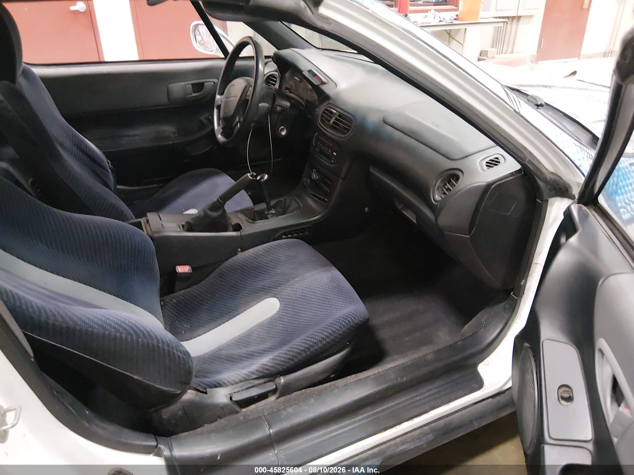 1995 Honda Civic Del Sol S White vin: JHMEG1146SS004231