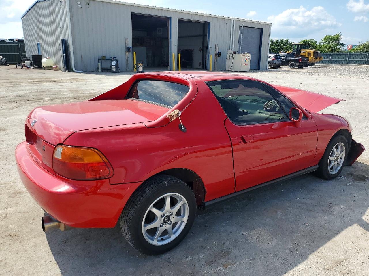 1994 Honda Civic Del Sol S Красный vin: JHMEG1148RS007271