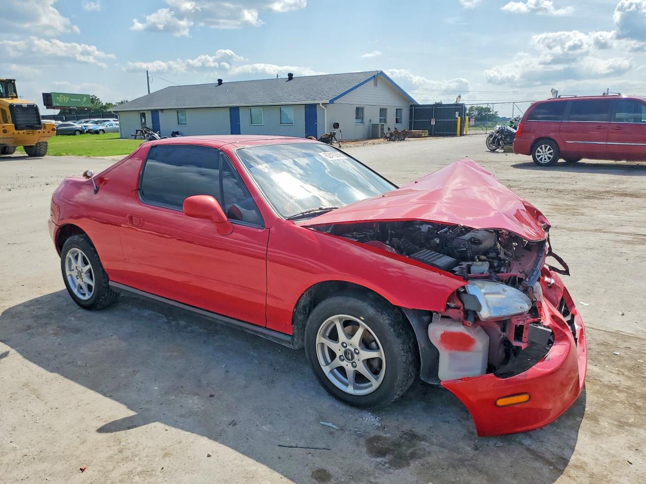 1994 Honda Civic Del Sol S Красный vin: JHMEG1148RS007271