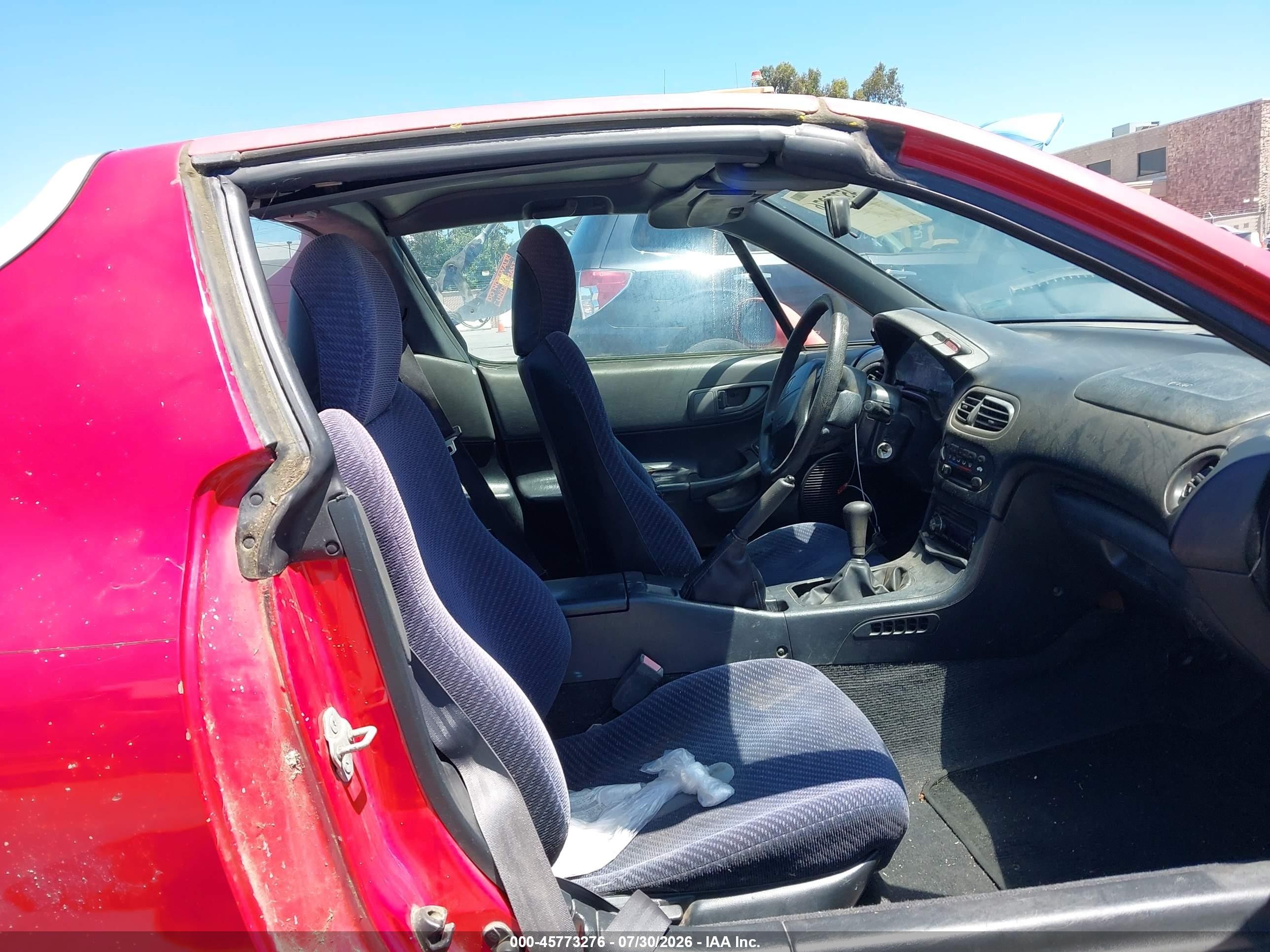 1995 Honda Civic Del Sol S Красный vin: JHMEG1148SS005106