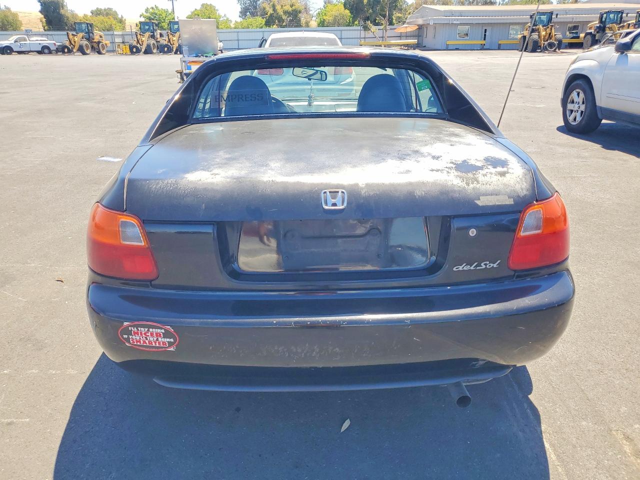 1995 Honda Civic Del Sol Черный vin: JHMEG217XSS000425