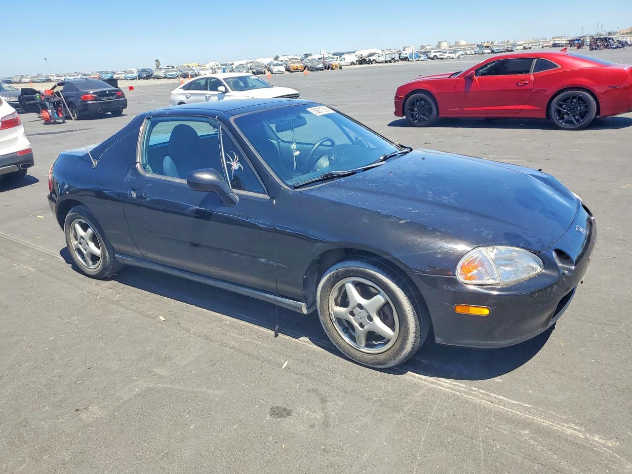 1995 Honda Civic Del Sol Черный vin: JHMEG217XSS000425