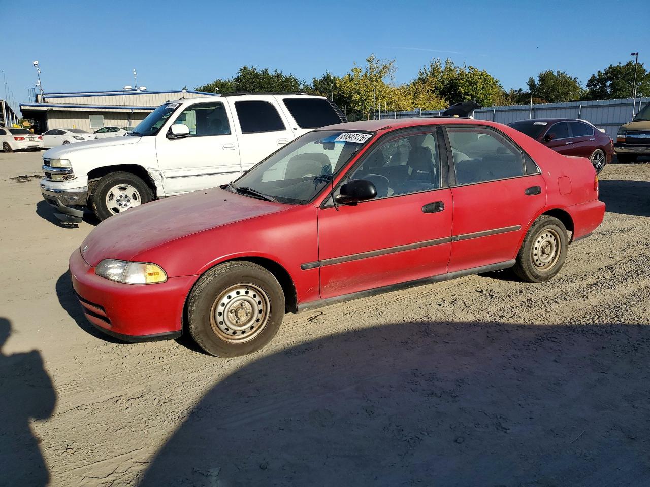 1995 Honda Civic Dx Red vin: JHMEG8546SS020707