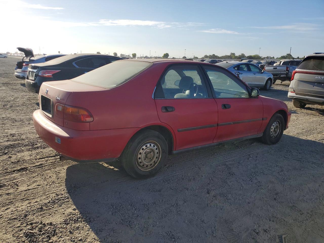 1995 Honda Civic Dx Red vin: JHMEG8546SS020707