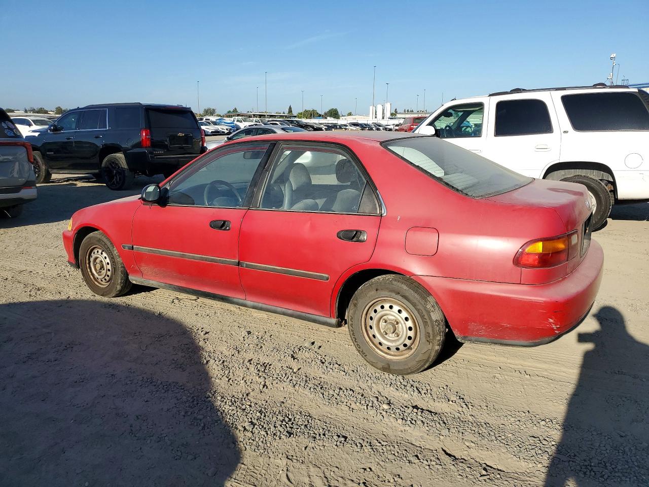 1995 Honda Civic Dx Red vin: JHMEG8546SS020707