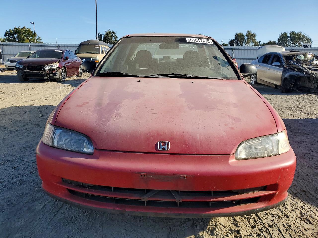 1995 Honda Civic Dx Red vin: JHMEG8546SS020707