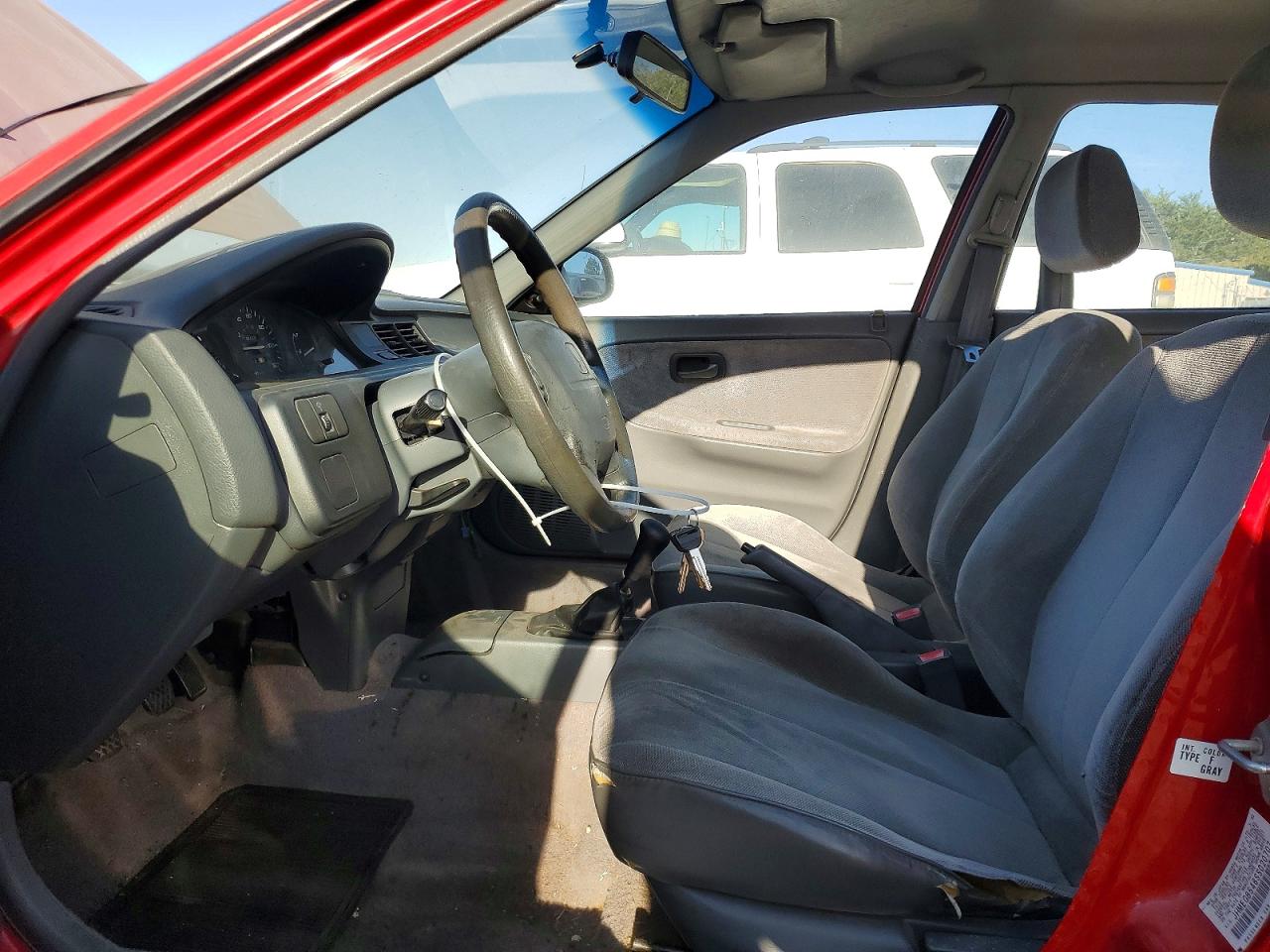 1995 Honda Civic Dx Red vin: JHMEG8546SS020707