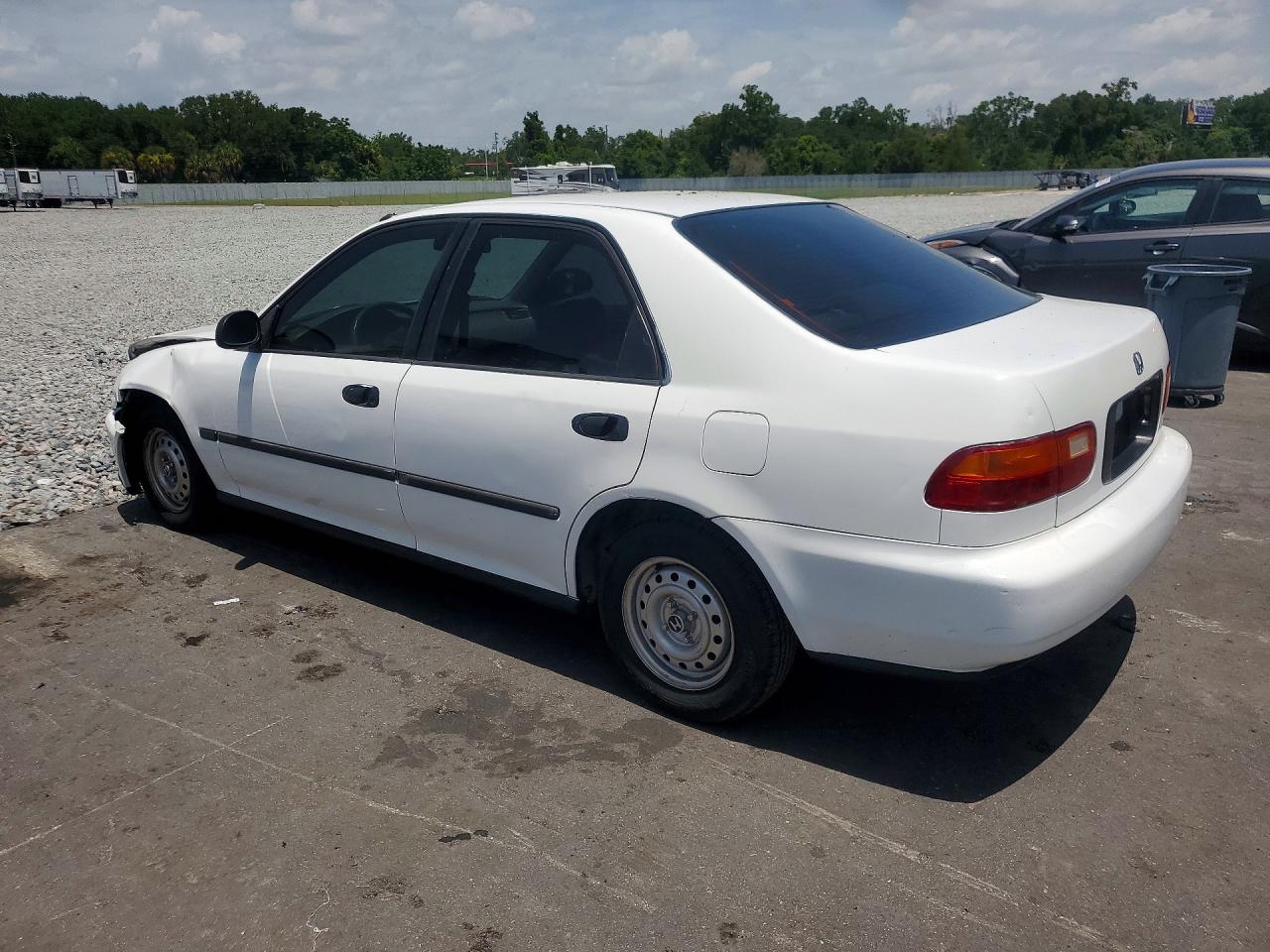 1993 Honda Civic Dx White vin: JHMEG8548PS039802