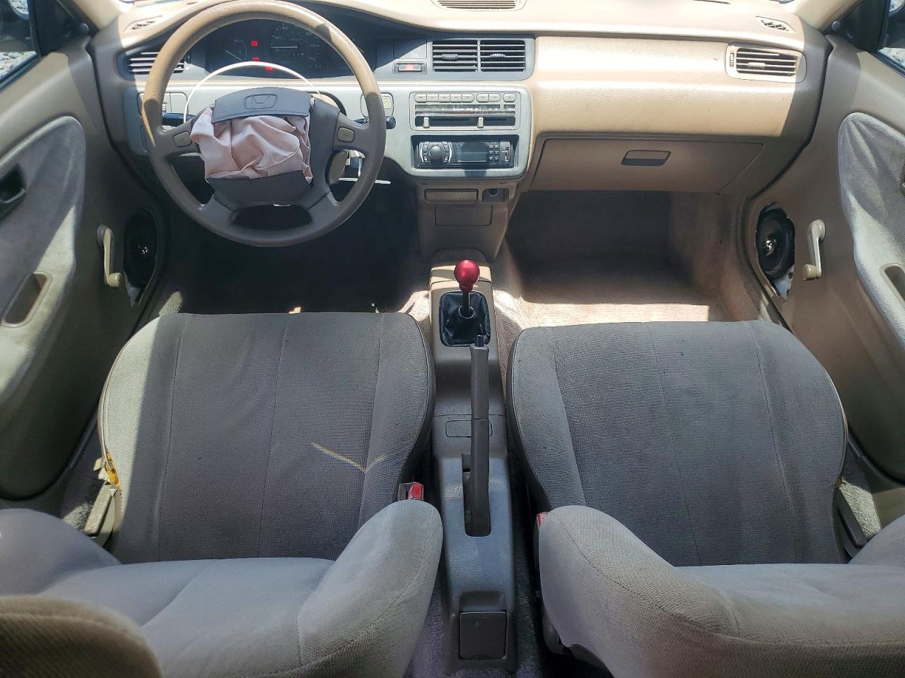 1993 Honda Civic Dx White vin: JHMEG8548PS039802