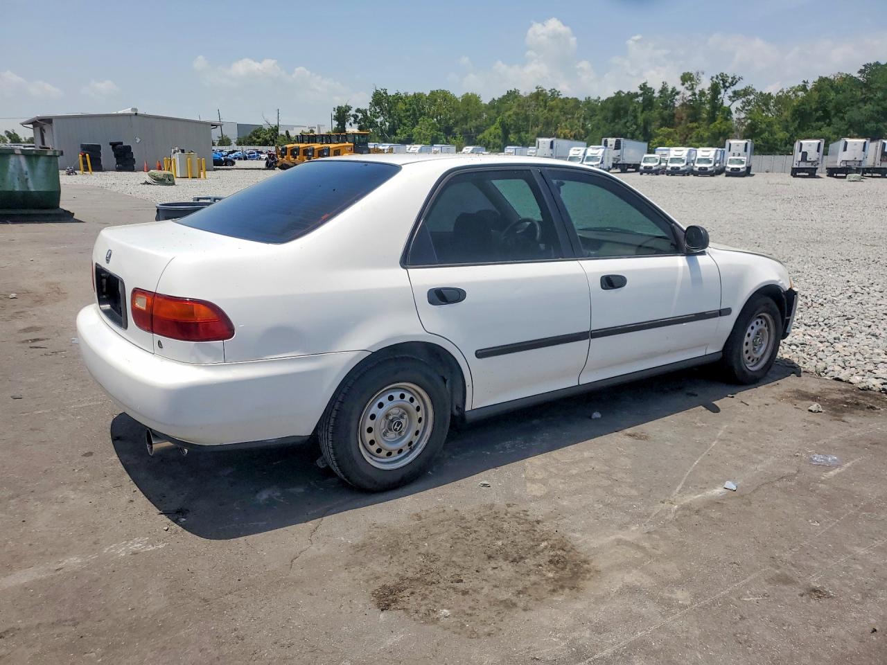 1993 Honda Civic Dx White vin: JHMEG8548PS039802