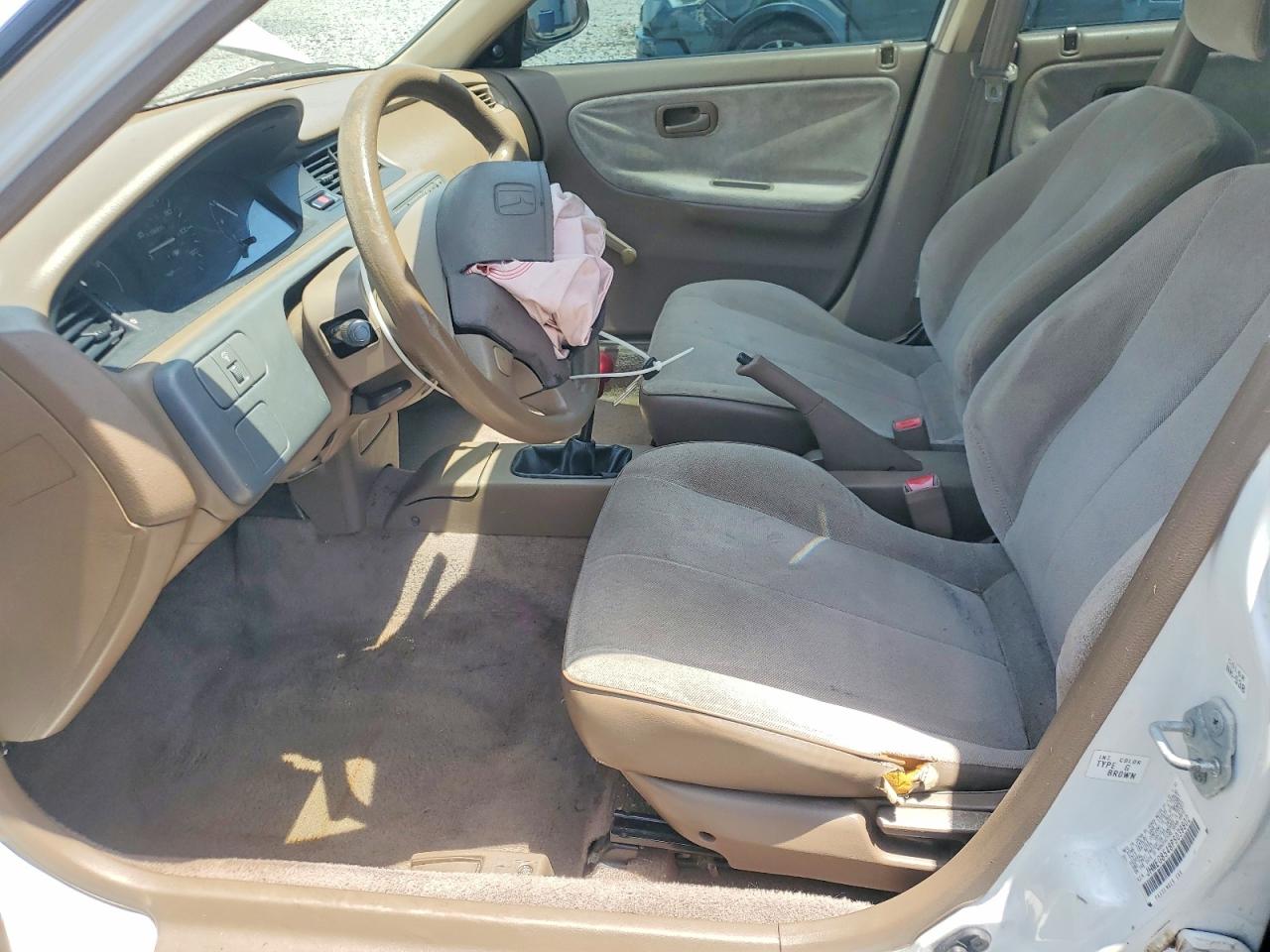1993 Honda Civic Dx White vin: JHMEG8548PS039802