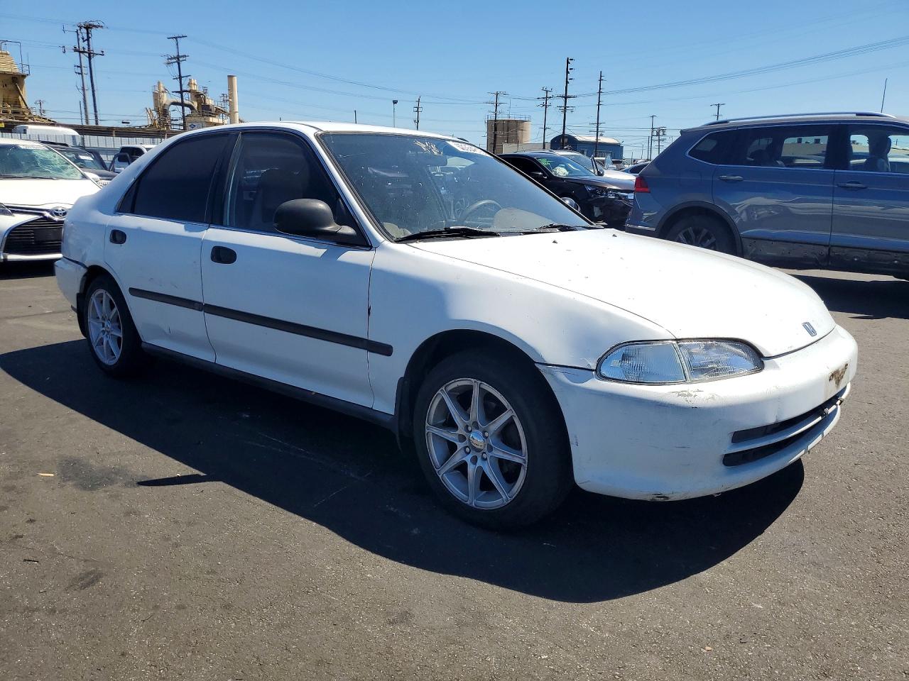 1992 Honda Civic Lx Белый vin: JHMEG8552NS032687