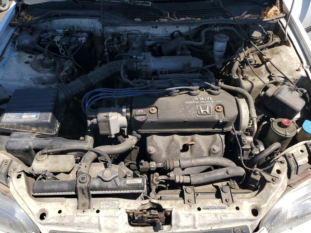 1992 Honda Civic Lx Белый vin: JHMEG8552NS032687
