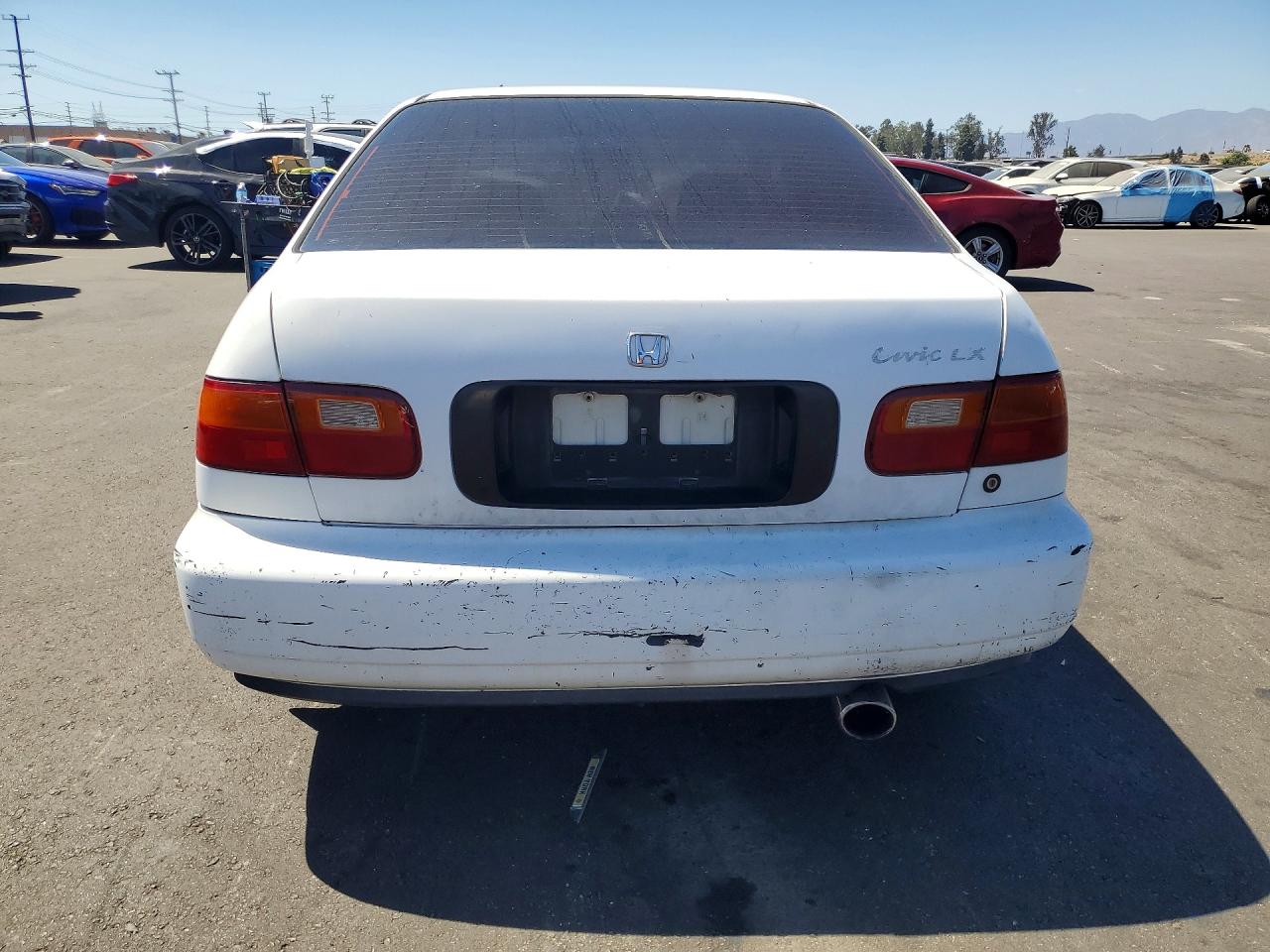 1992 Honda Civic Lx Белый vin: JHMEG8552NS032687