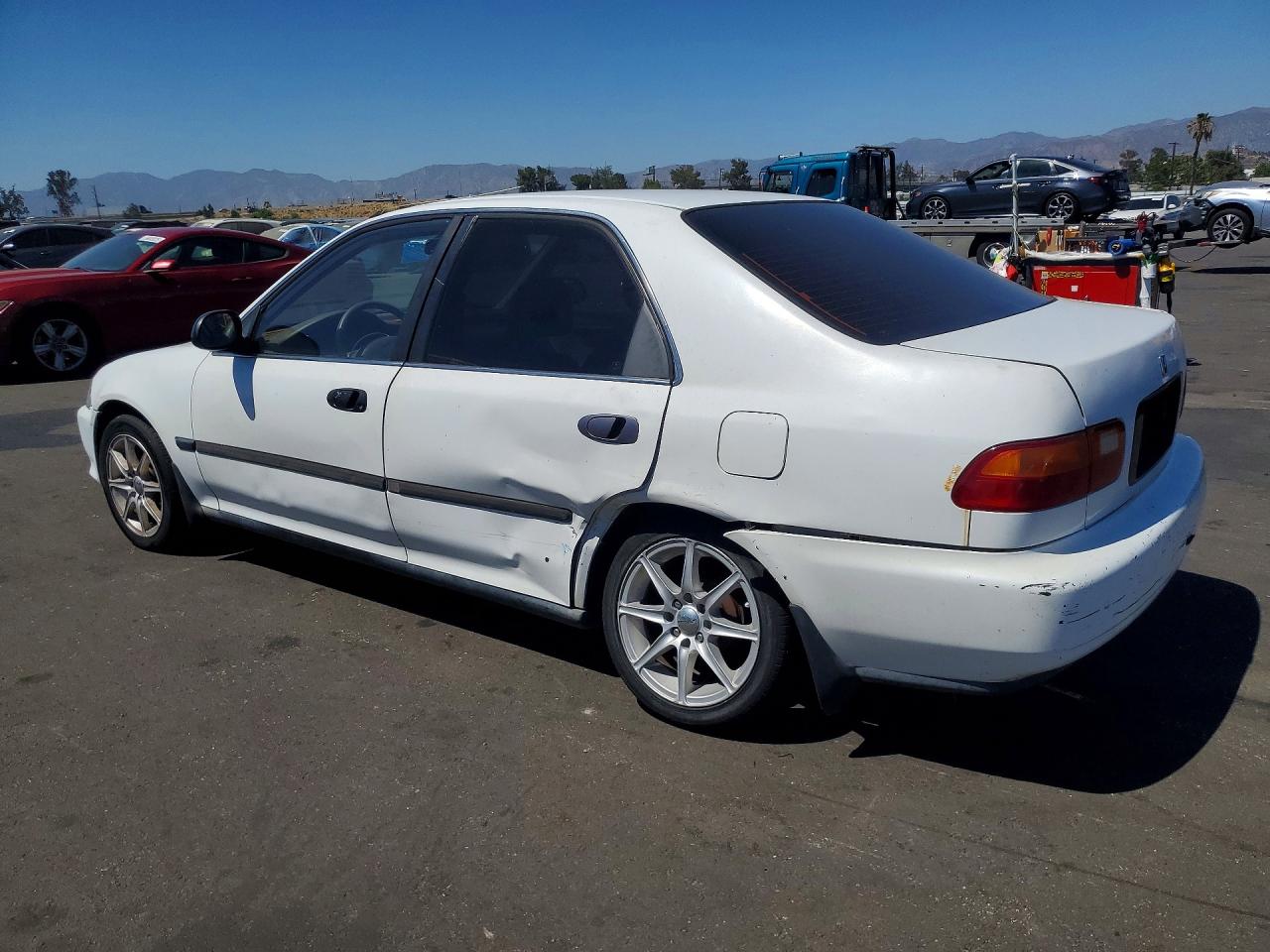 1992 Honda Civic Lx Белый vin: JHMEG8552NS032687