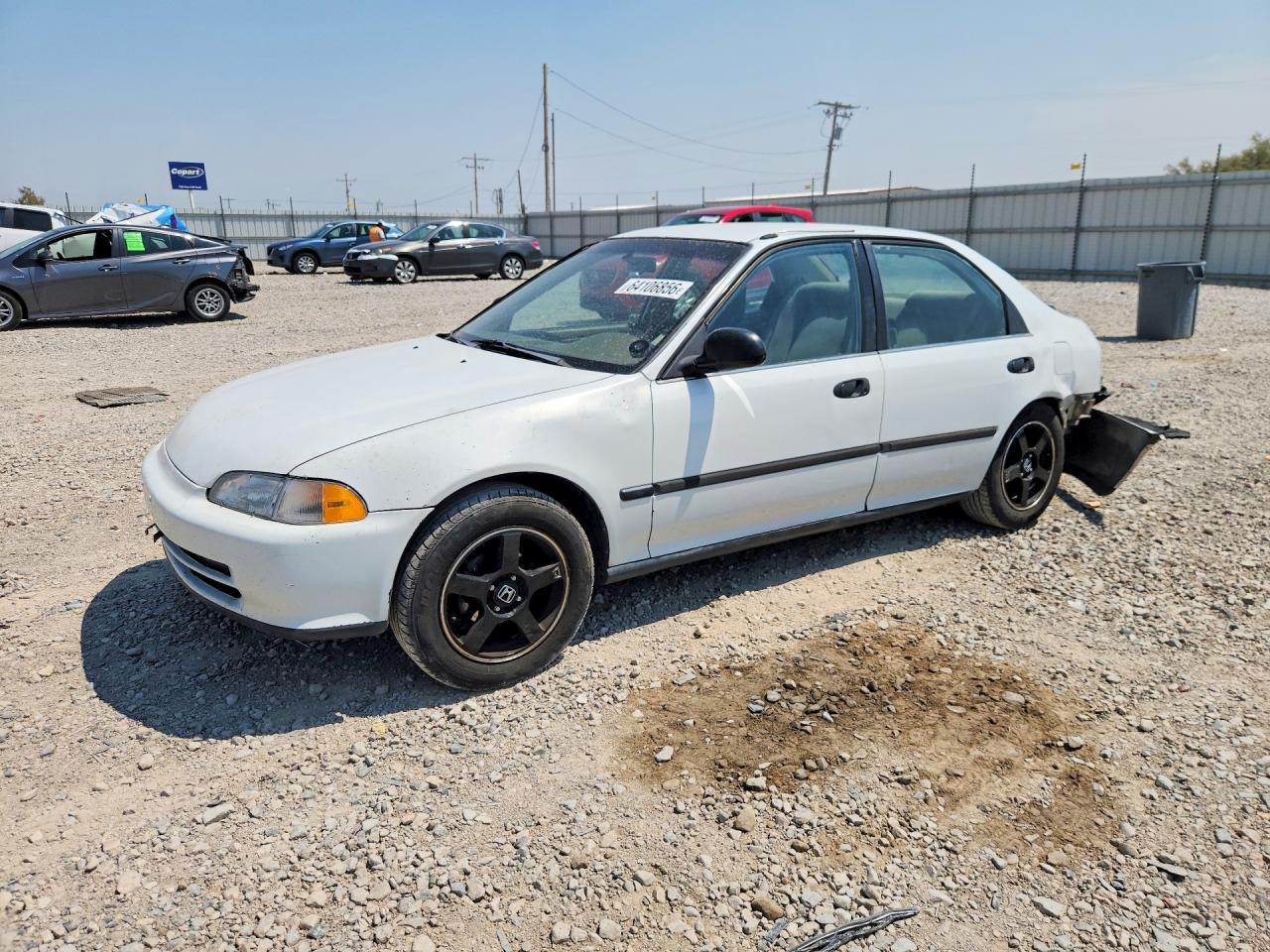 1993 Honda Civic Dx Белый vin: JHMEG8640PS005870