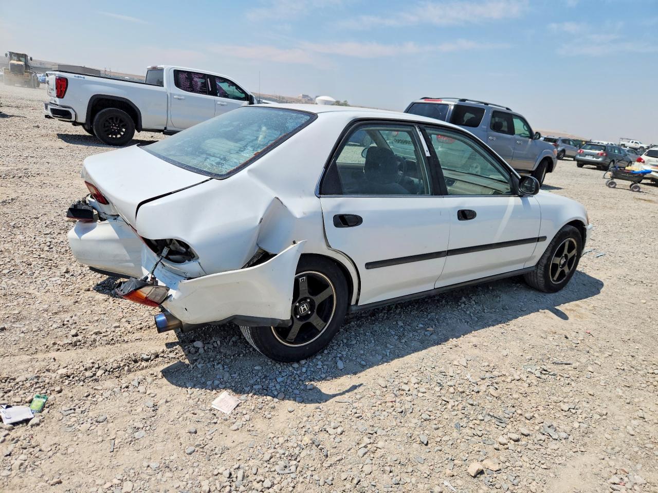 1993 Honda Civic Dx Белый vin: JHMEG8640PS005870