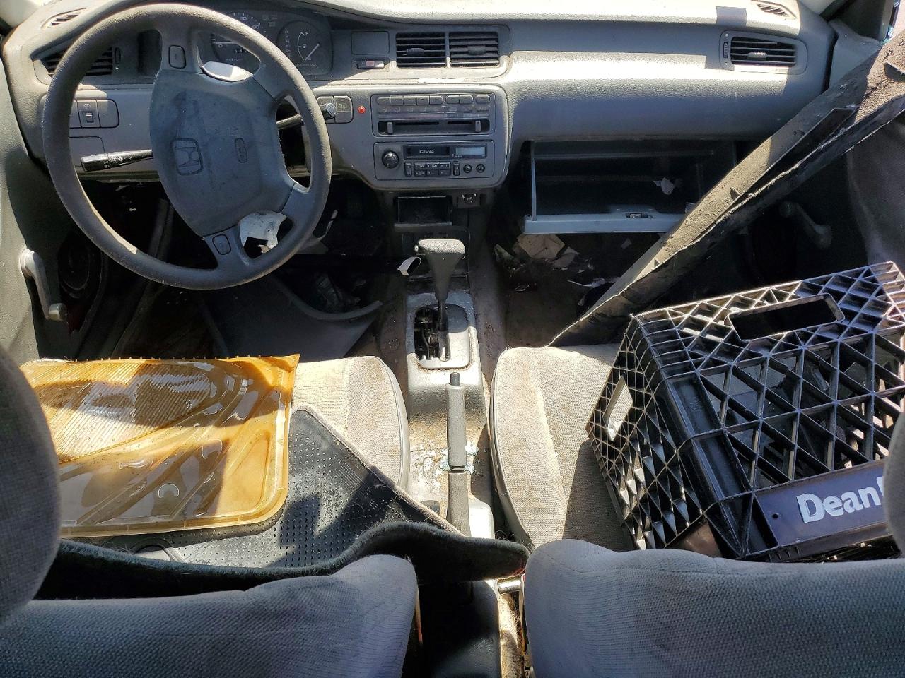 1993 Honda Civic Dx Red vin: JHMEG8642PS040846