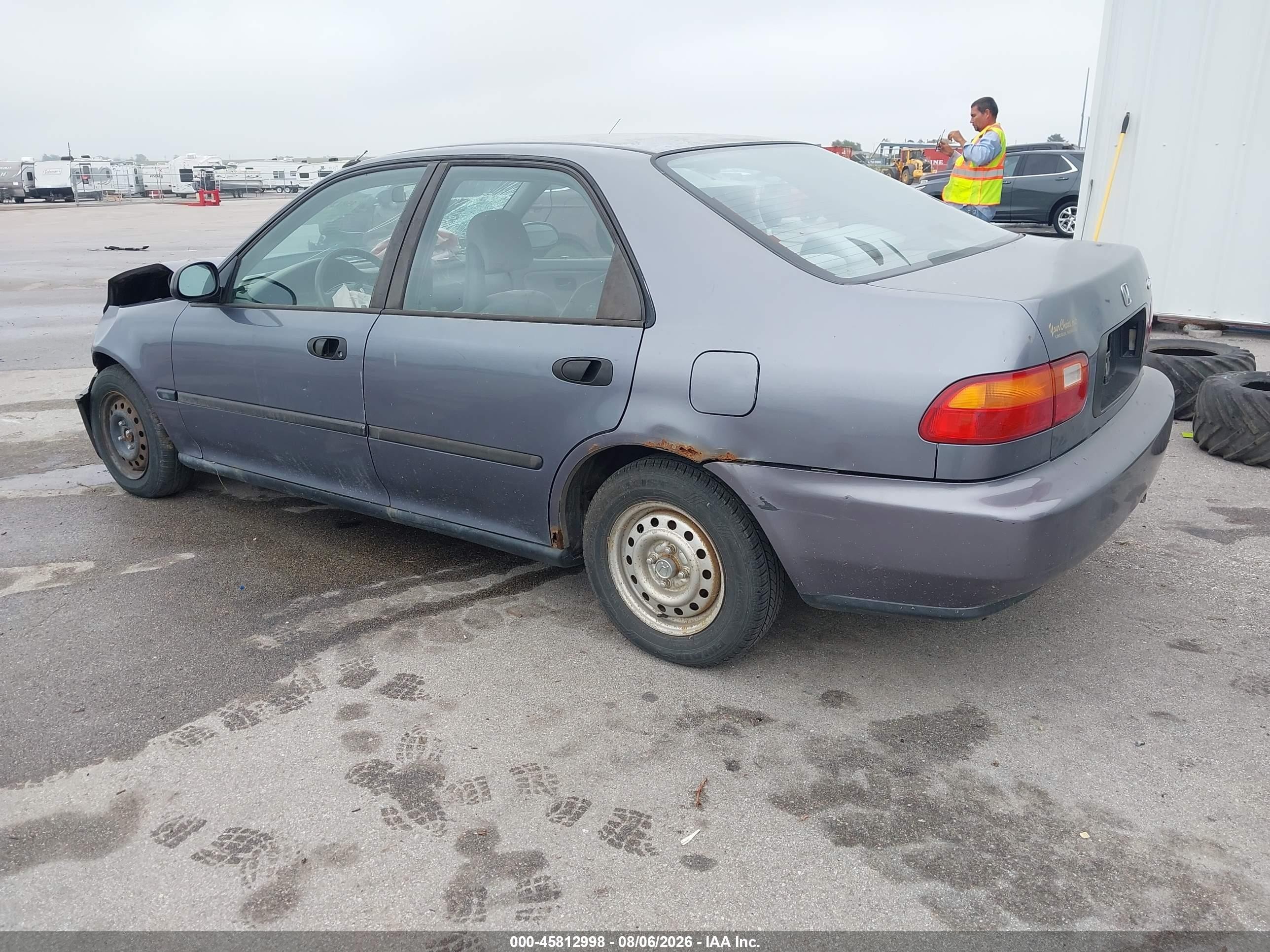 1994 Honda Civic Dx/lx/se Blue vin: JHMEG8648RS011516