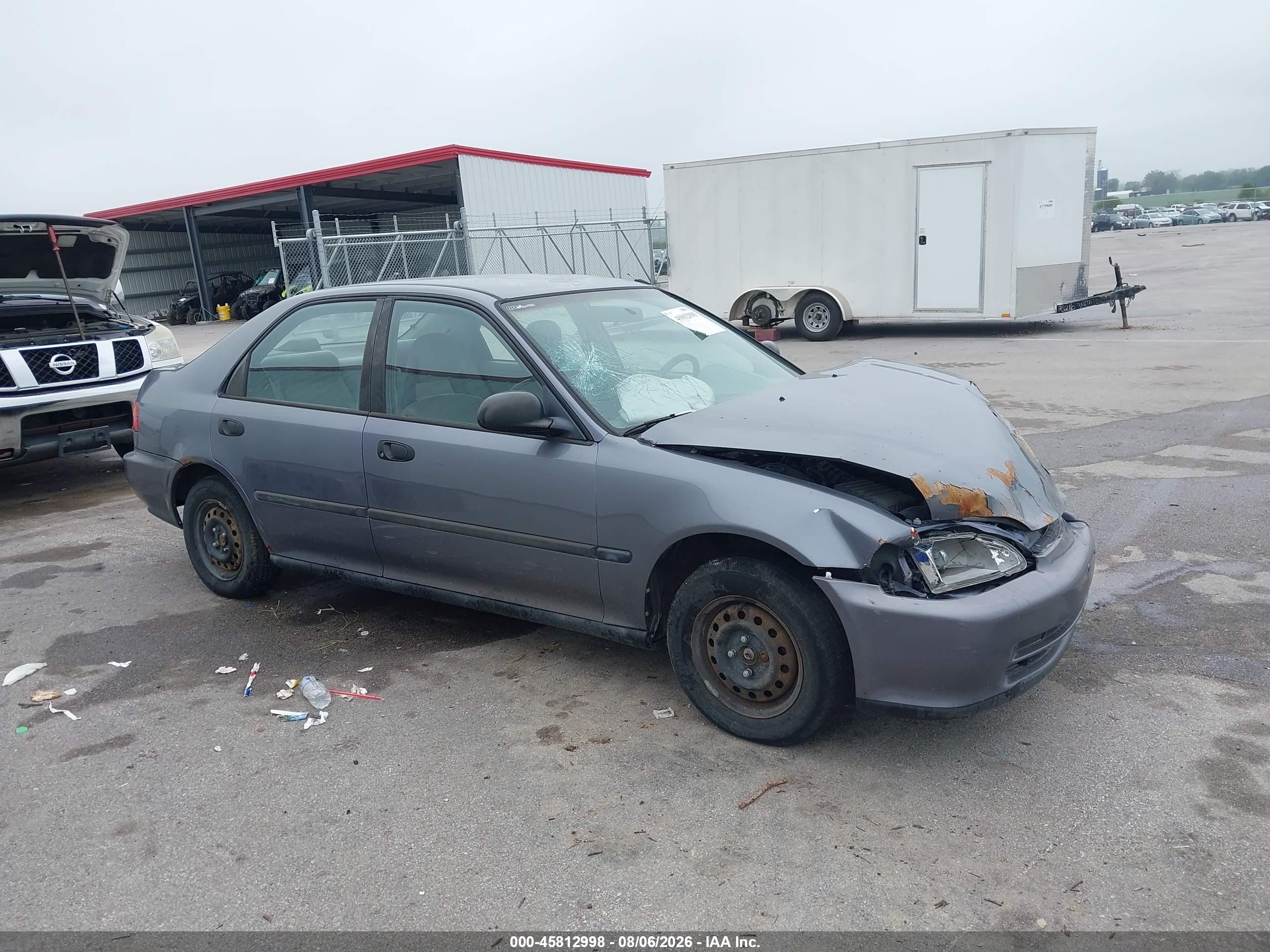 1994 Honda Civic Dx/lx/se Blue vin: JHMEG8648RS011516