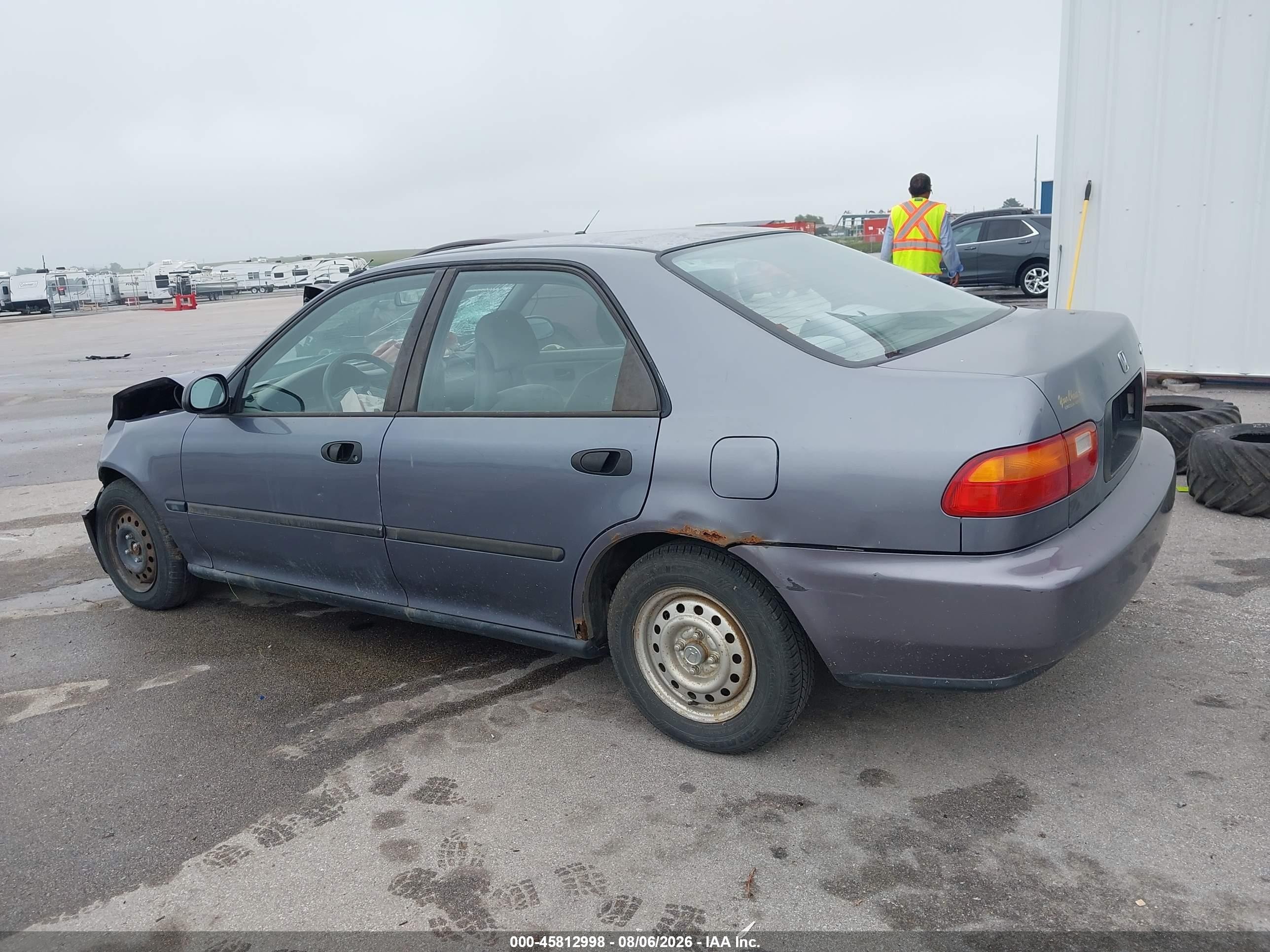 1994 Honda Civic Dx/lx/se Blue vin: JHMEG8648RS011516