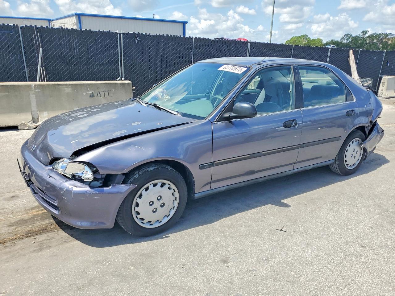 1994 Honda Civic Lx Gray vin: JHMEG8653RS012646