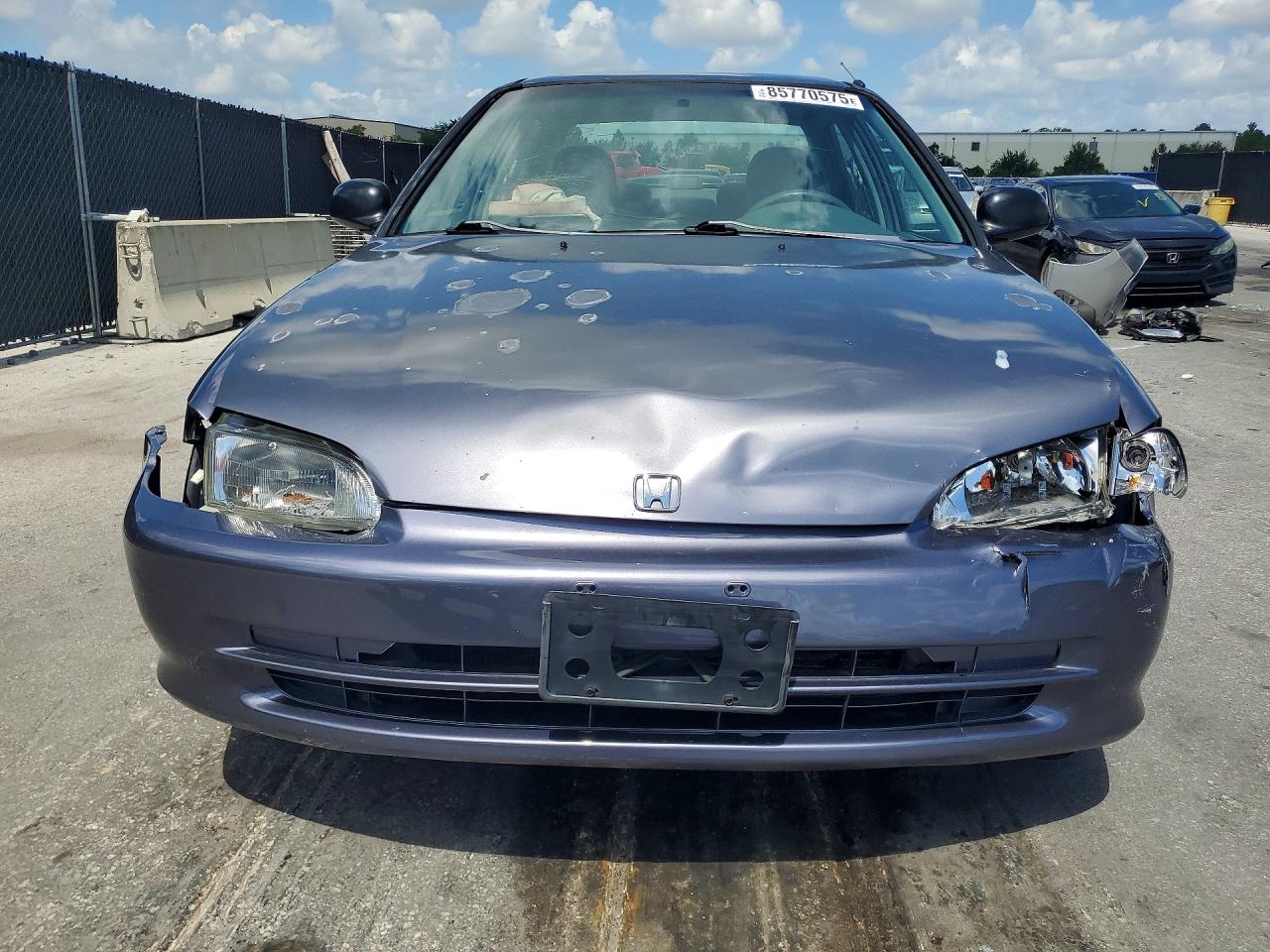 1994 Honda Civic Lx Gray vin: JHMEG8653RS012646