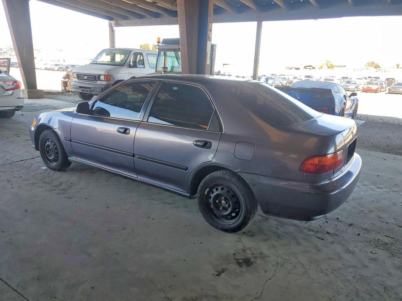 1995 Honda Civic Lx Gray vin: JHMEG8654SS041465