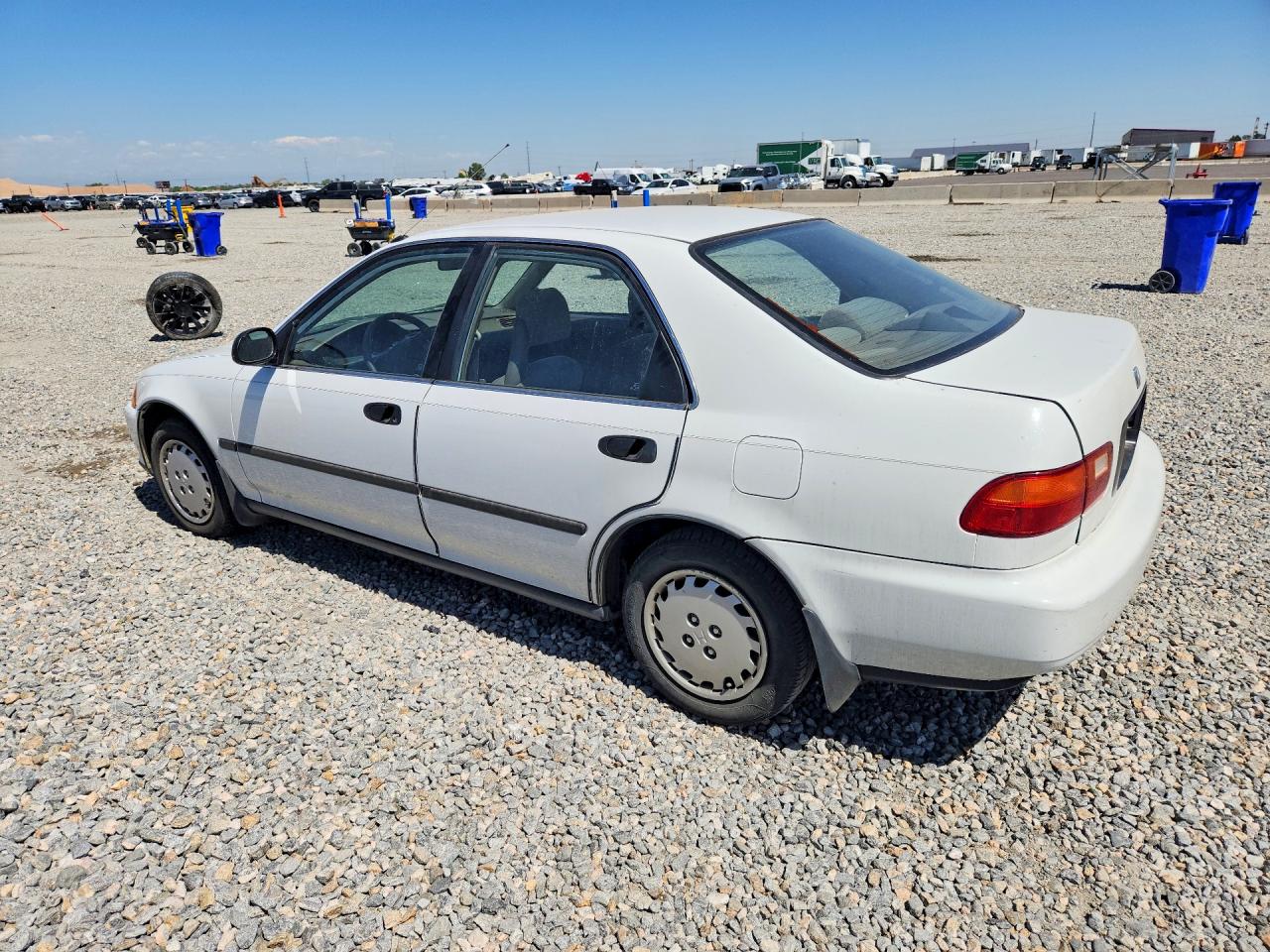 1995 Honda Civic Lx White vin: JHMEG8655SS019958