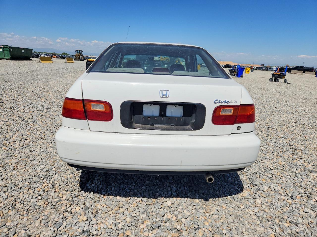 1995 Honda Civic Lx White vin: JHMEG8655SS019958