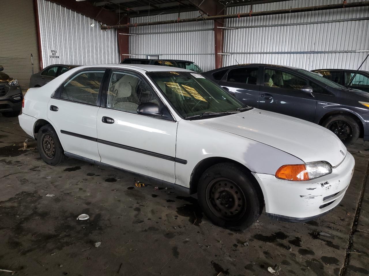 1992 Honda Civic Lx White vin: JHMEG8656NS020024