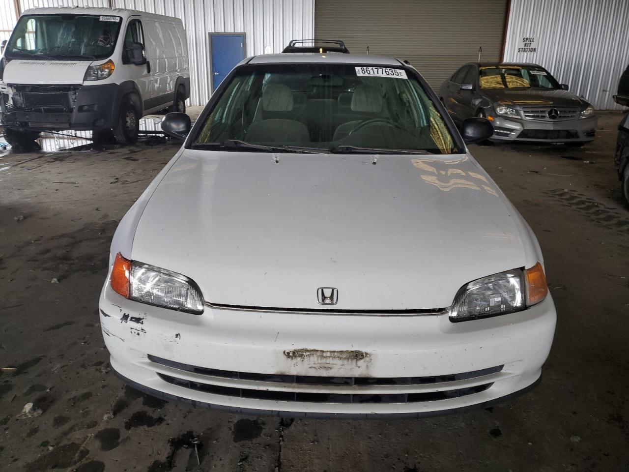 1992 Honda Civic Lx White vin: JHMEG8656NS020024