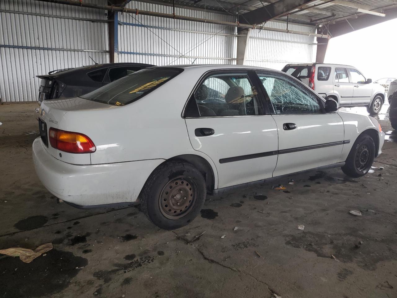 1992 Honda Civic Lx White vin: JHMEG8656NS020024