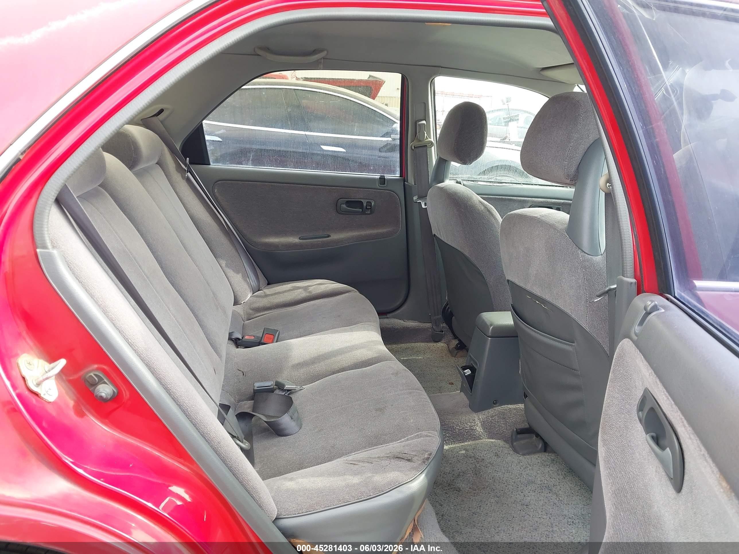 1995 Honda Civic Lx Red vin: JHMEG8658SS011918