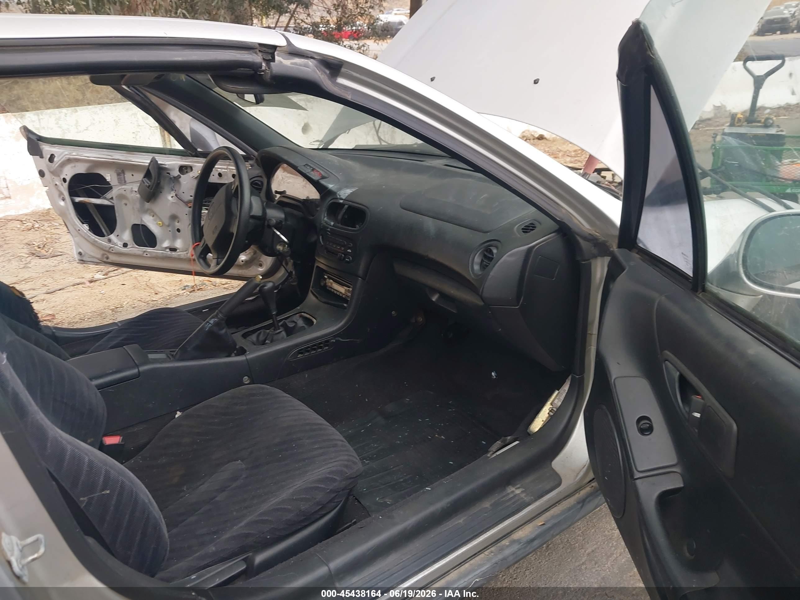 1997 Honda Del Sol S Серебряный vin: JHMEH6144VS006364