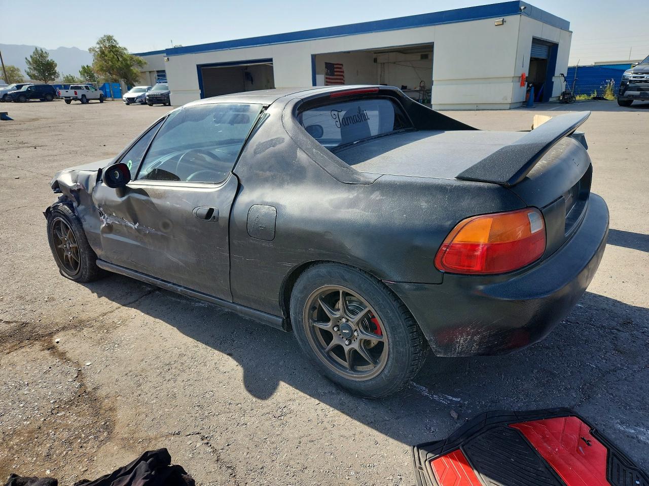 1997 Honda Civic Del Sol S Black vin: JHMEH614XVS004926